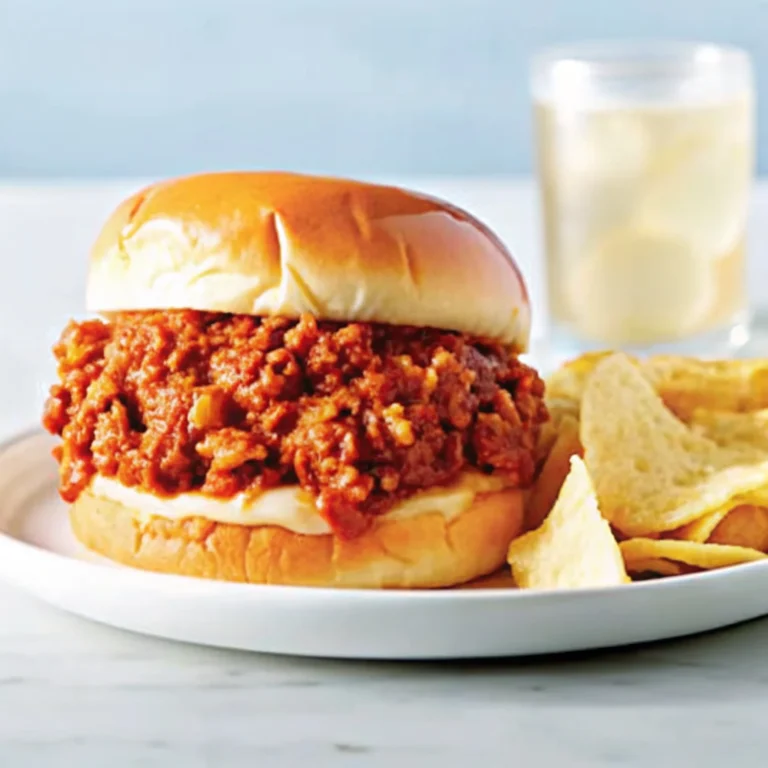 Easy homemade sloppy joes recipe – rich, saucy, and classic